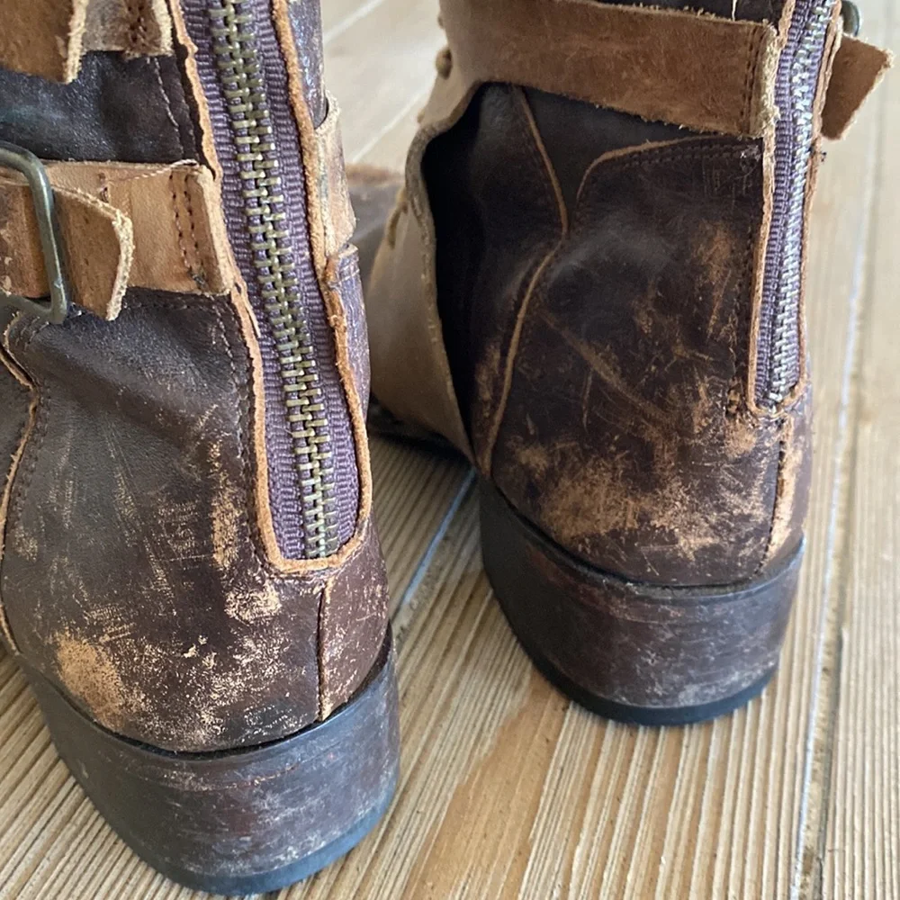 Freebird by Steven Women's Brown Saddle Boot 7 - Picture 9 of 13